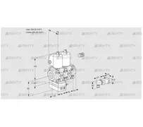 VCG1E20R/20R05GNNWL/PPPP/2-PP (88105054) Клапан с регулятором соотношения Kromschroder