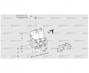 VCD2E40R/40R05ND-25WL/PPPP/2-PP (88104437) Регулятор давления Kromschroder