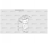 IBA40Z05/40A2AR10 (88301246) Дроссельная заслонка Kromschroder