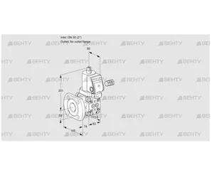 VAS350/-F/NKGR (88008503) Газовый клапан Kromschroder