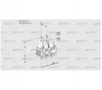 VCS1E25R/15R05FNNVWR3/PPPP/PPPP (88101755) Сдвоенный газовый клапан Kromschroder