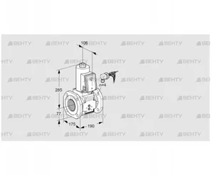 VAS665F05NKB/PP/PP (88203263) Газовый клапан Kromschroder