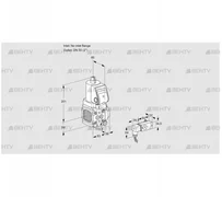 VAS3T-/50N/NQSR (88003288) Газовый клапан Kromschroder