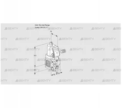 VAS1-/25R/NWSR (88006451) Газовый клапан Kromschroder