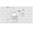 VCH2E40R/40R05NHEWL/PPBS/PPPP (88100514) Клапан с регулятором расхода Kromschroder