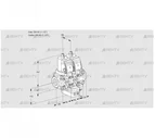 VCH2T40N/40N05NHAVQGR/PPPP/PPPP (88100899) Клапан с регулятором расхода Kromschroder