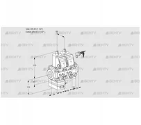 VCG2E40R/40R05GNNVWR/MMMM/PPPP (88105704) Клапан с регулятором соотношения Kromschroder