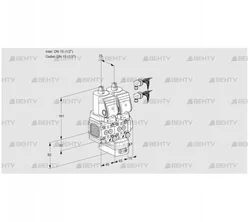 VCD1E15R/15R05FND-25WGR8/PPPP/PPPP (88107169) Регулятор давления Kromschroder