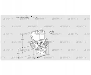 VCD2E40R/40R05ND-50WL/PPPP/MMPP (88107155) Регулятор давления Kromschroder