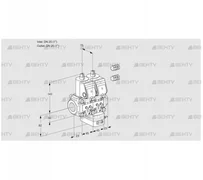 VCG1E25R/25R05NGEWR3/MMMM/PPPP (88100581) Клапан с регулятором соотношения Kromschroder