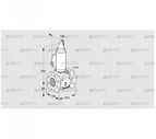 VAS7T80A05LQGLB/PP/PP (88202953) Газовый клапан Kromschroder