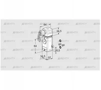 DG 40VCT1-6W/B (74214174) Датчик-реле давления газа Kromschroder