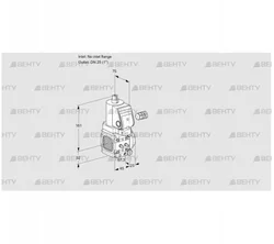 VAS1-/25R/NWSR (88015930) Газовый клапан Kromschroder