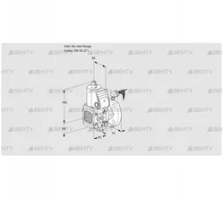 VAS3-/50F/NW (88019489) Газовый клапан Kromschroder