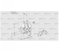 VCG1E25R/15R05NGEWR/3-PP/PPPP (88104075) Клапан с регулятором соотношения Kromschroder