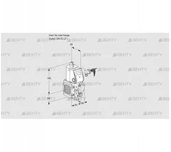 VAS3-/50R/NQ (88003933) Газовый клапан Kromschroder