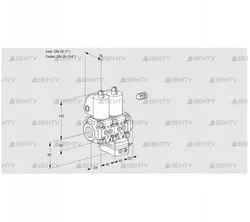 VCD1E25R/20R05ND-50WL/MMPP/PPPP (88106546) Регулятор давления Kromschroder