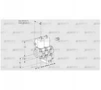 VCG1E25R/25R05NGEWL/PPPP/PPPP (88100740) Клапан с регулятором соотношения Kromschroder