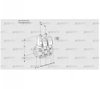 VCS1E20R/20R05NNWSR/PPPP/PPPP (88106771) Сдвоенный газовый клапан Kromschroder