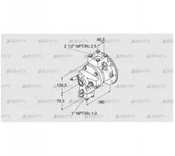 TJ28.0050-A2AMSCNF2D6FSB3 (85401041) Газовая горелка Kromschroder