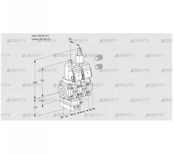 VCD3E50R/50R05D-25LQSR3/PPPP/PPPP (88100478) Регулятор давления Kromschroder