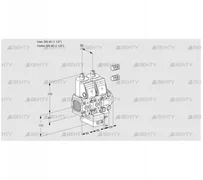 VCG2E40R/40R05FNGEVWR3/PPPP/PPPP (88101255) Клапан с регулятором соотношения Kromschroder