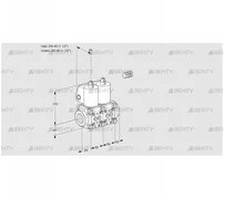 VCS2E40R/40R05NNKL/PPPP/PPPP (88103687) Сдвоенный газовый клапан Kromschroder