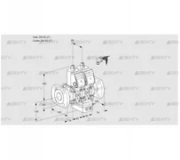 VCG3E50F/50F05NGEWR/PPPP/PPPP (88103065) Клапан с регулятором соотношения Kromschroder