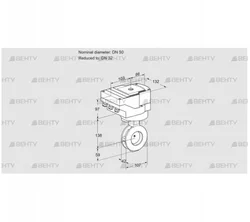 IBGF50/32Z05/20-60W3T (88302855) Дроссельная заслонка Kromschroder