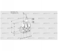 VCS2E40R/40R05NLKR3/PPPP/PPPP (88102713) Сдвоенный газовый клапан Kromschroder
