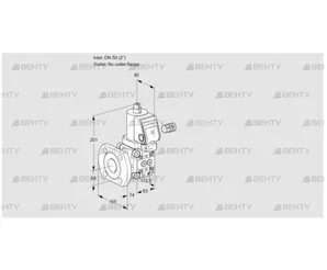 VAS350/-F/NWGR (88029088) Газовый клапан Kromschroder