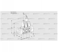 VCS3E50F/50F05NLWGR/PPPP/PPPP (88104834) Сдвоенный газовый клапан Kromschroder