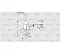 VAS110R/LW (88001129) Газовый клапан Kromschroder