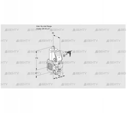 VAS2-/50R/NW (88020745) Газовый клапан Kromschroder