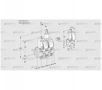 VCS1E25R/25R05NLWR/PPPP/BSPP (88105632) Сдвоенный газовый клапан Kromschroder