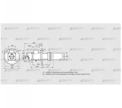 BIC 100RM-0/35-(110)E (84033311) Газовая горелка Kromschroder