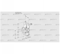 VAD120/15R/NW-50B (88011754) Газовый клапан с регулятором давления Kromschroder