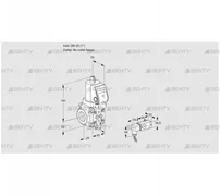 VAS1T25/-N/NQSR (88029352) Газовый клапан Kromschroder