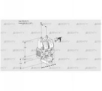 VCV2E25R/40R05FNVKWR/PPPP/PPPP (88106049) Клапан с регулятором соотношения Kromschroder