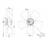 Осевой вентилятор ebmpapst A4E315AC0818