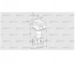 RV 2/EML05W60S1V (86060950) Регулирующий клапан Kromschroder