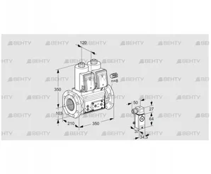 VCS8100F05NNKR3E/P3PP/PPPP (88205386) Сдвоенный газовый клапан Kromschroder