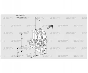 VCG3E50R/50R05NGKWR/PPPP/PPPP (88104615) Клапан с регулятором соотношения Kromschroder