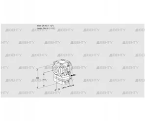 VRH240R05AE/PP/PP (88032507) Регулятор расхода Kromschroder