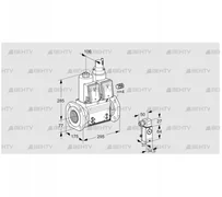 VCS665F05NLWR3B/MM1-/MMMM (88203547) Сдвоенный газовый клапан Kromschroder