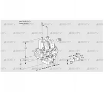 VCG1E20R/25R05NGEVWR/2-PP/PPPP (88105941) Клапан с регулятором соотношения Kromschroder