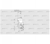 VAS2T50/-N/NQGL (88018442) Газовый клапан Kromschroder