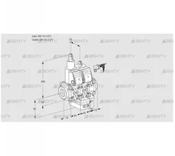 VCD1E15R/15R05LD-50VWR/PPPP/PPPP (88107382) Регулятор давления Kromschroder