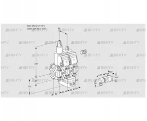 VCD2E32R/40R05LD-25WR/1--3/PPPP (88104156) Регулятор давления Kromschroder