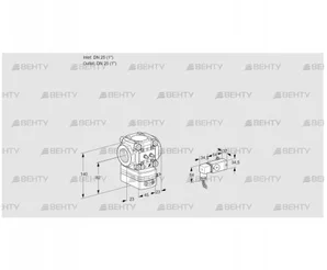 VRH1T25N05AA/MM/4- (88025504) Регулятор расхода Kromschroder